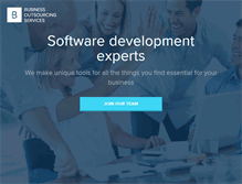 Tablet Screenshot of boutsourcing.com